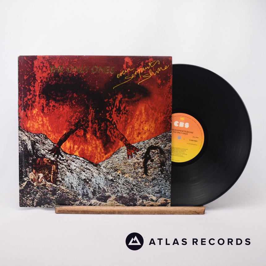 The Only Ones Even Serpents Shine LP Vinyl Record - Front Cover & Record