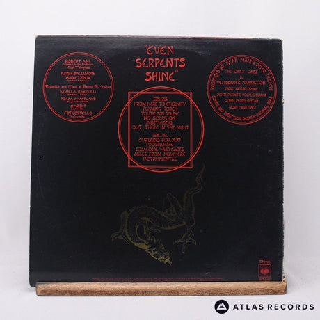 The Only Ones - Even Serpents Shine - A-1 B2 LP Vinyl Record - VG+/EX