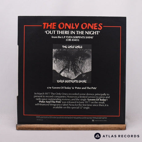 The Only Ones - Out There In The Night - 12" Vinyl Record - EX/EX