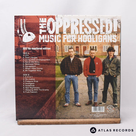 The Oppressed - Music For Hooligans - Burgundy LP Vinyl Record - NM/EX