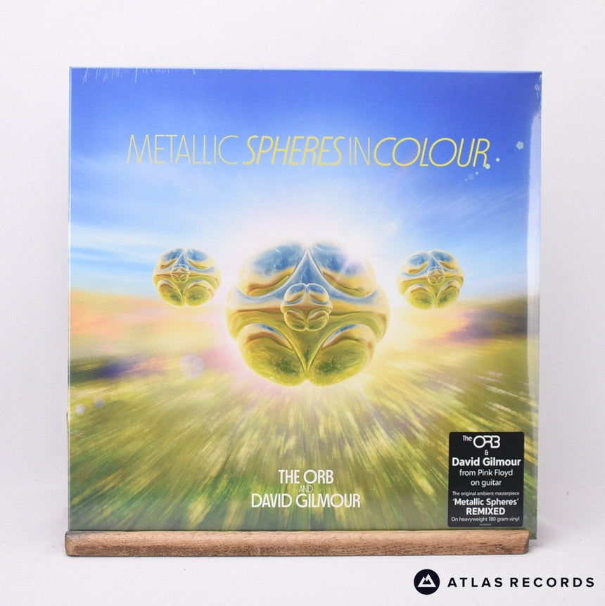 The Orb Metallic Spheres In Colour LP Vinyl Record - Front Cover & Record