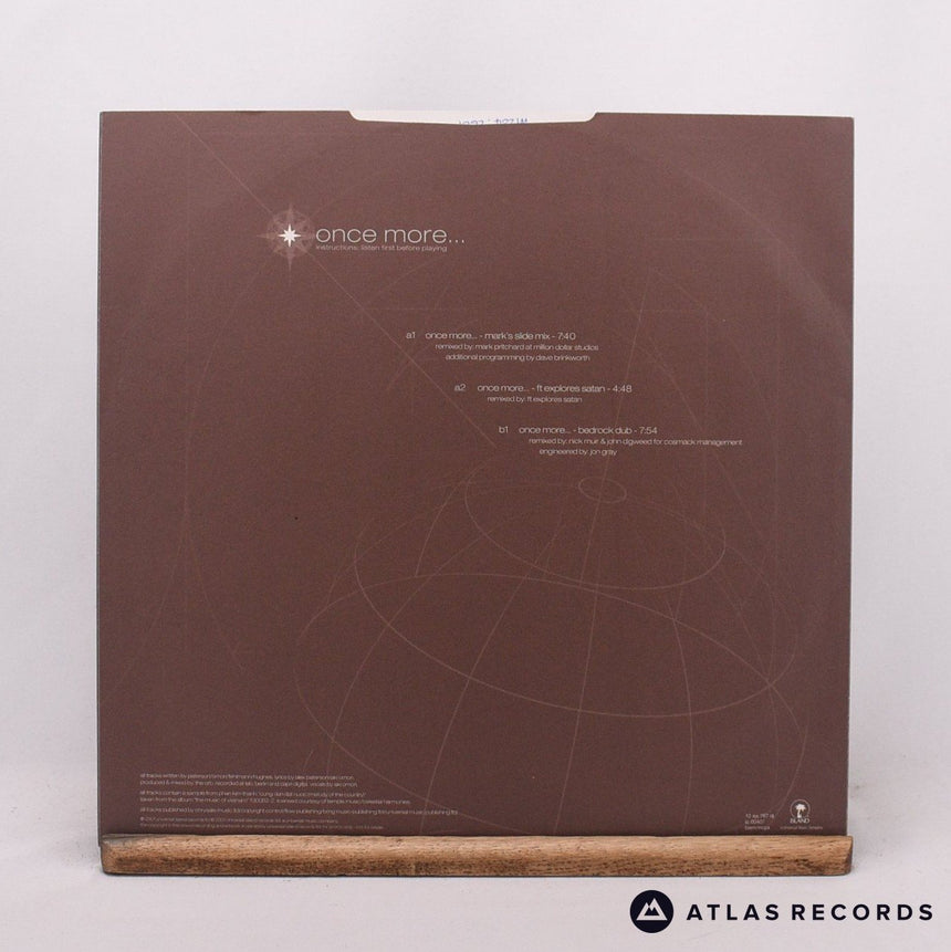 The Orb - Once More... - Insert Promo Brown Sleeve 12" Vinyl Record - EX/EX