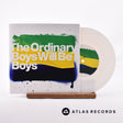 The Ordinary Boys Boys Will Be Boys 7" Vinyl Record - Front Cover & Record