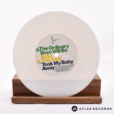The Ordinary Boys - Boys Will Be Boys - White Numbered 7" Vinyl Record - NM/NM