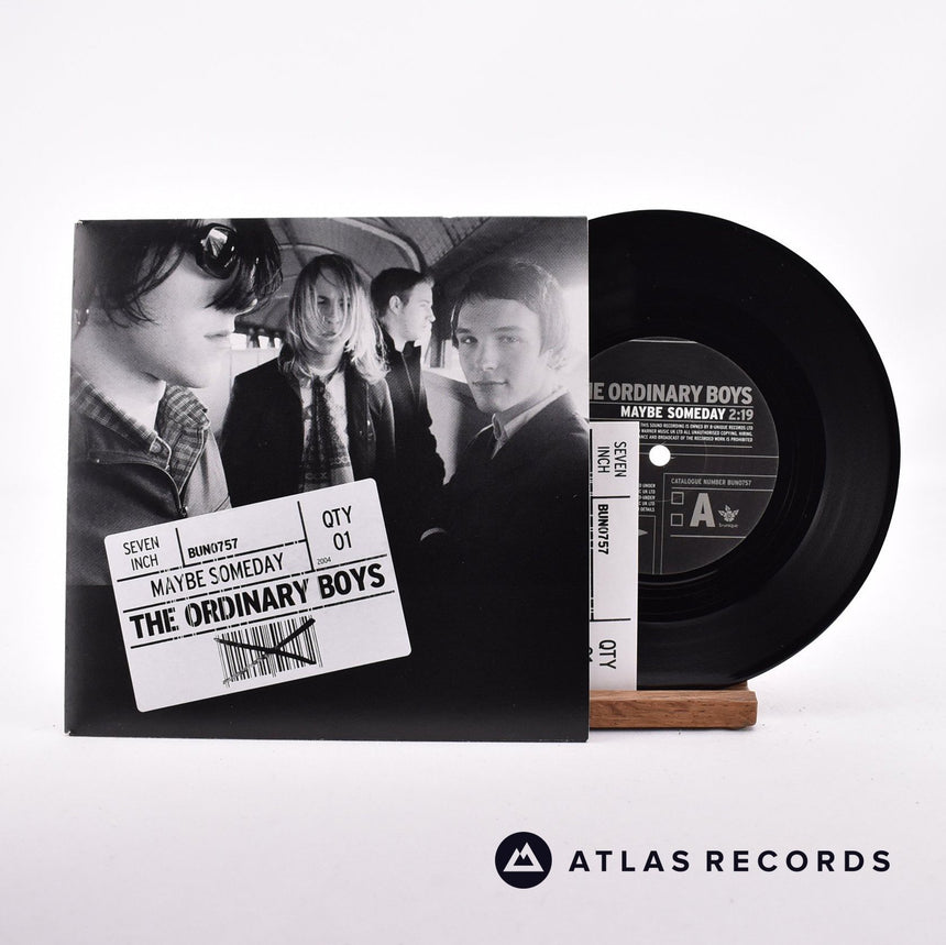 The Ordinary Boys Maybe Someday 7" Vinyl Record - Front Cover & Record