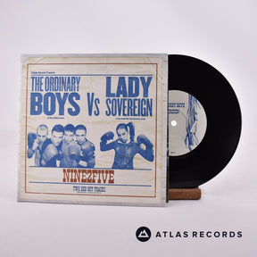 The Ordinary Boys Nine2Five 7" Vinyl Record - Front Cover & Record