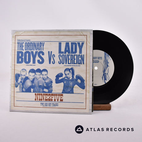 The Ordinary Boys Nine2Five 7" Vinyl Record - Front Cover & Record