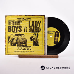 The Ordinary Boys Nine2Five 7" Vinyl Record - Front Cover & Record