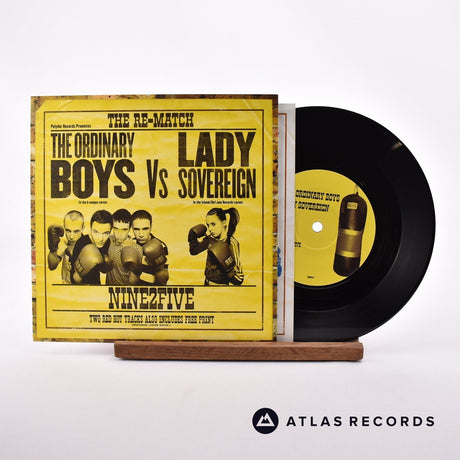 The Ordinary Boys Nine2Five 7" Vinyl Record - Front Cover & Record