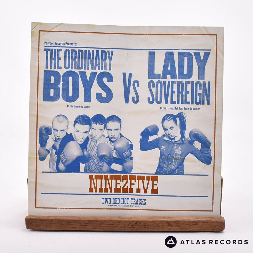 The Ordinary Boys - Nine2Five - Insert 7" Vinyl Record - NM/NM