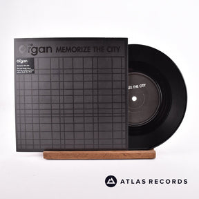 The Organ Memorize The City 7" Vinyl Record - Front Cover & Record