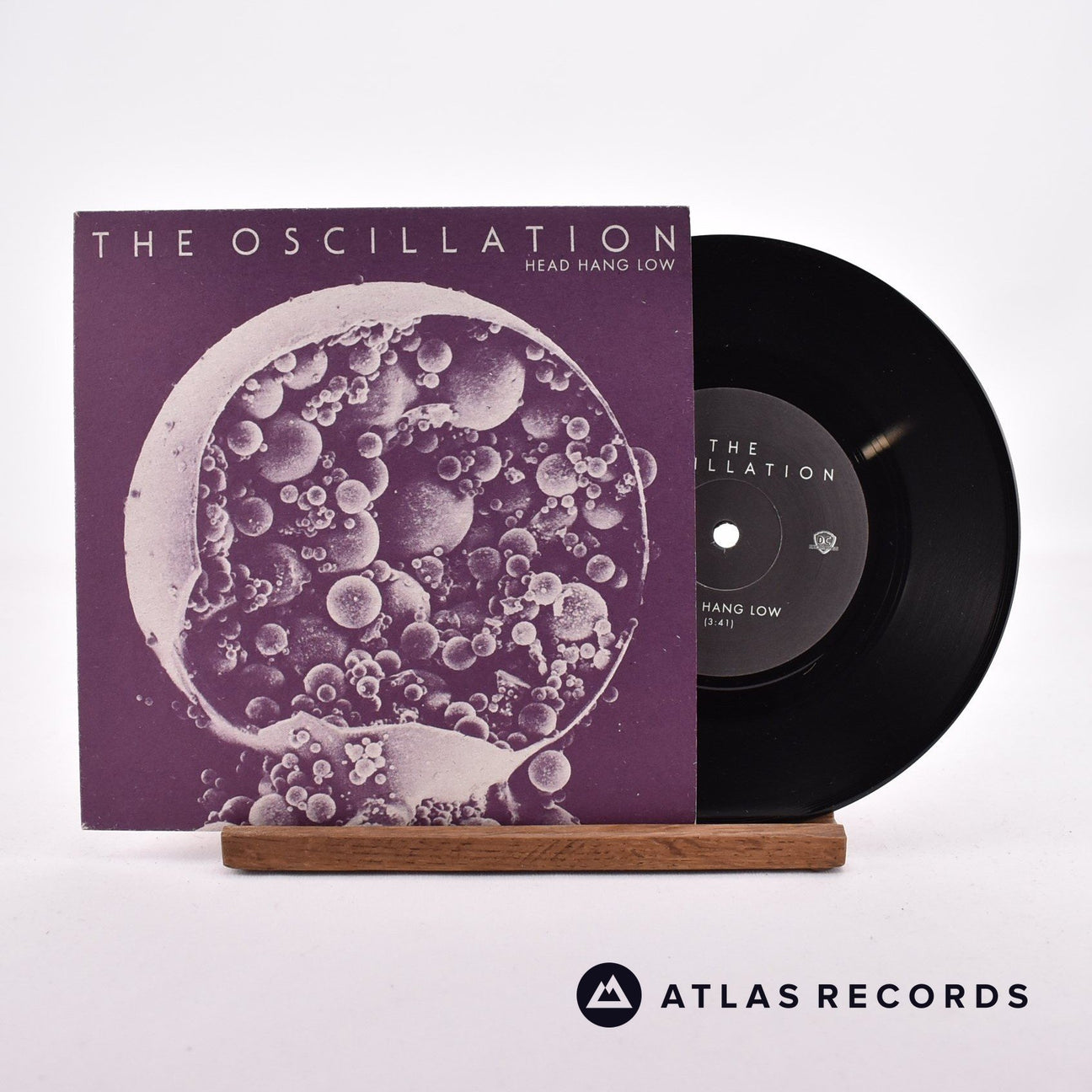 The Oscillation Head Hang Low 7" Vinyl Record - Front Cover & Record