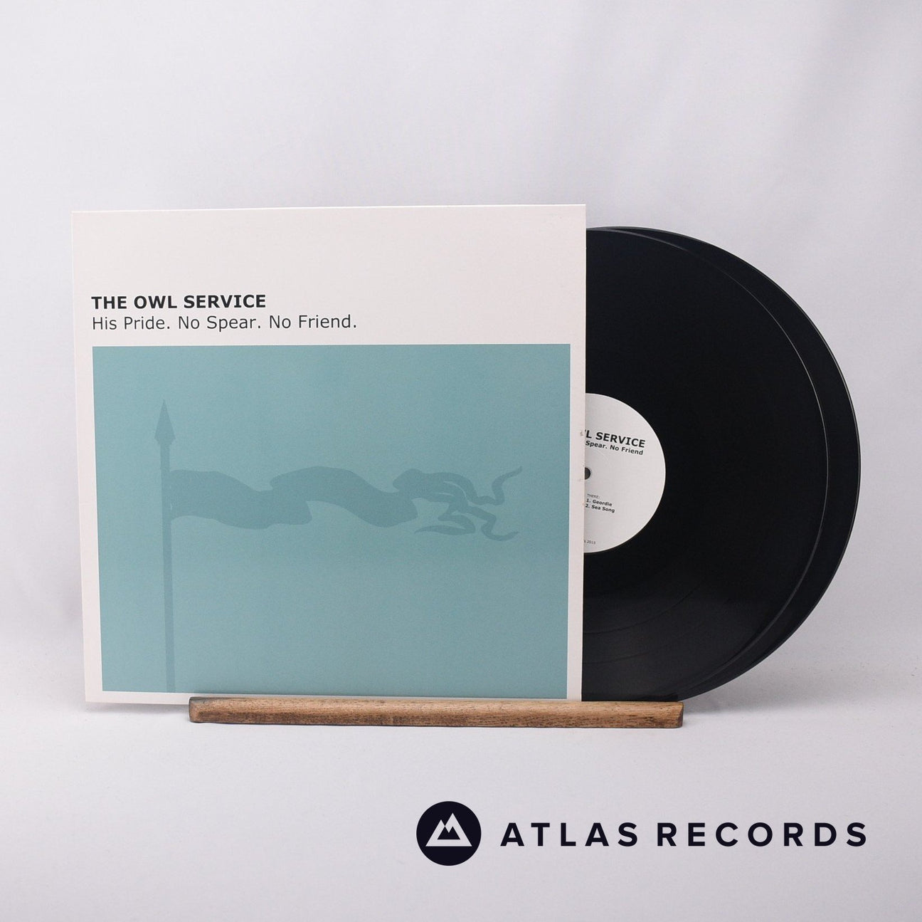 The Owl Service His Pride. No Spear. No Friend. LP Vinyl Record - Front Cover & Record