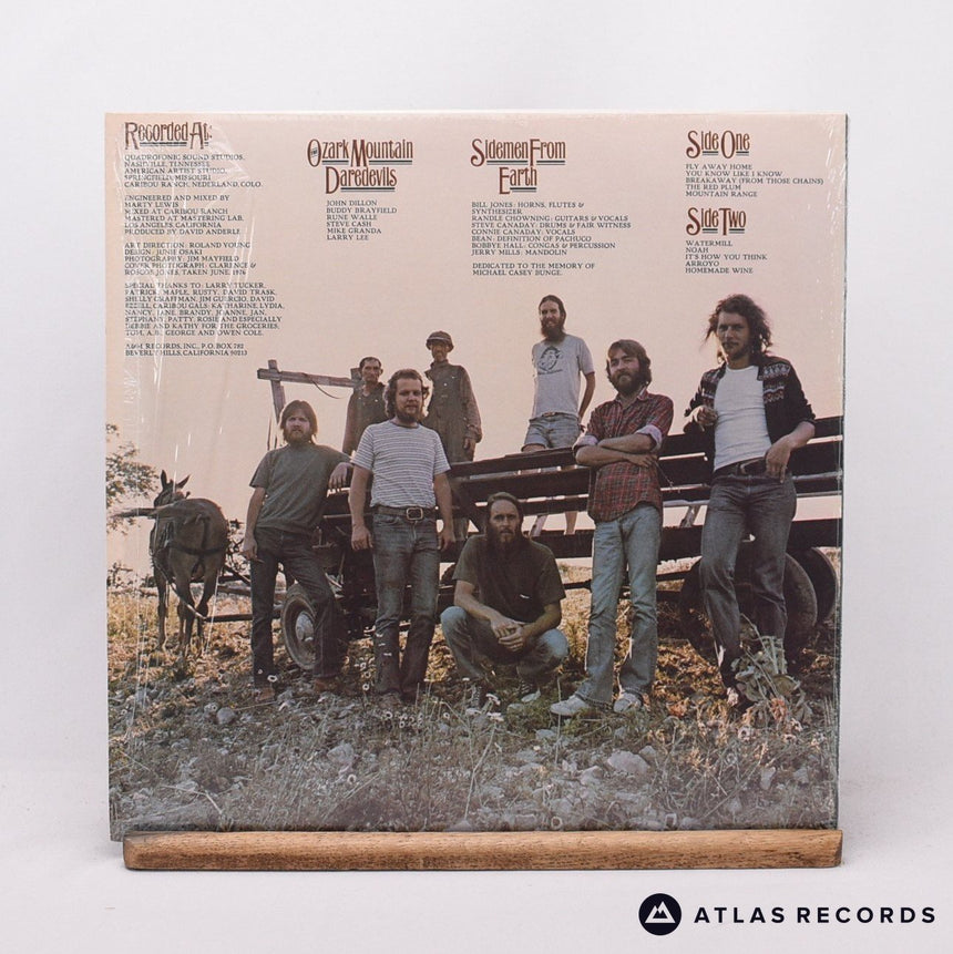 The Ozark Mountain Daredevils - Men From Earth - LP Vinyl Record - EX/VG+