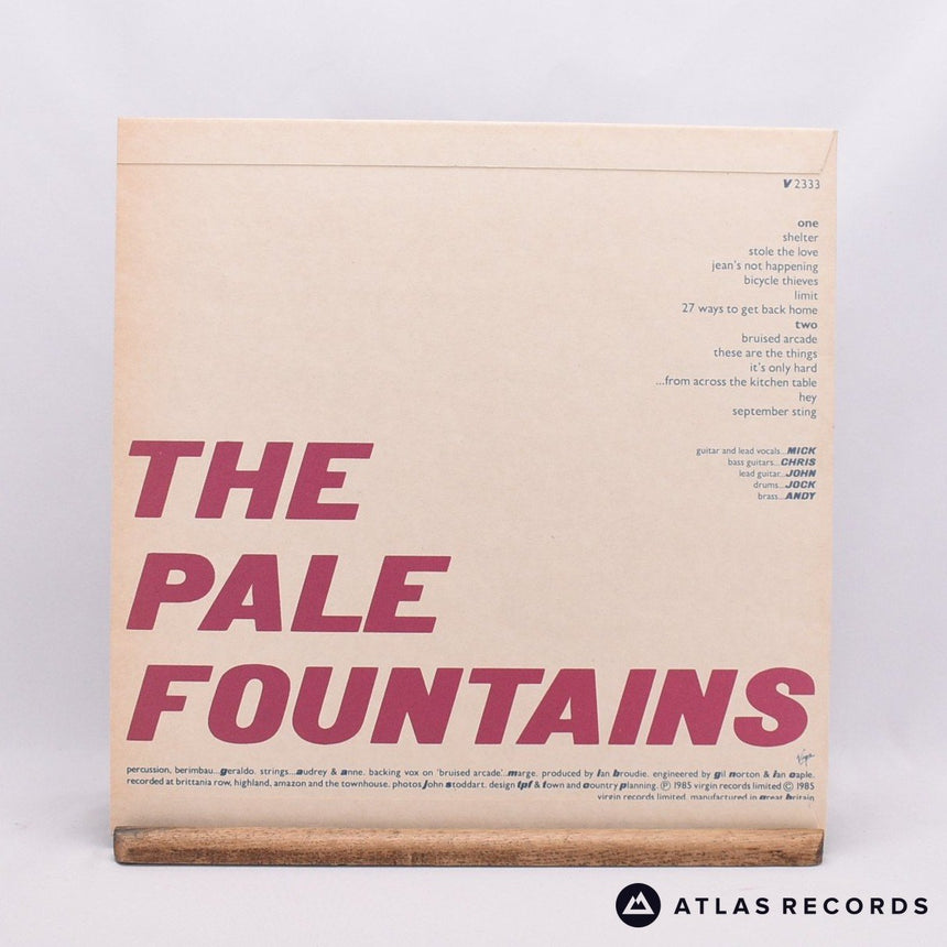The Pale Fountains - ... From Across The Kitchen Table - LP Vinyl Record
