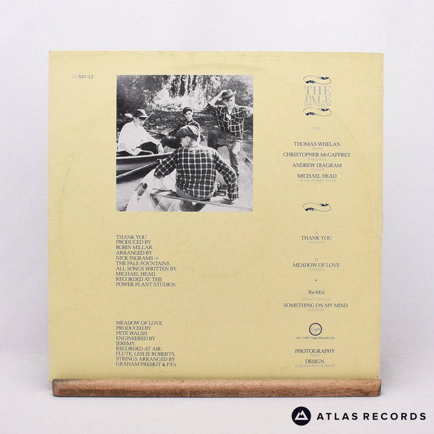 The Pale Fountains - Thank You - 12" Vinyl Record - VG+/EX