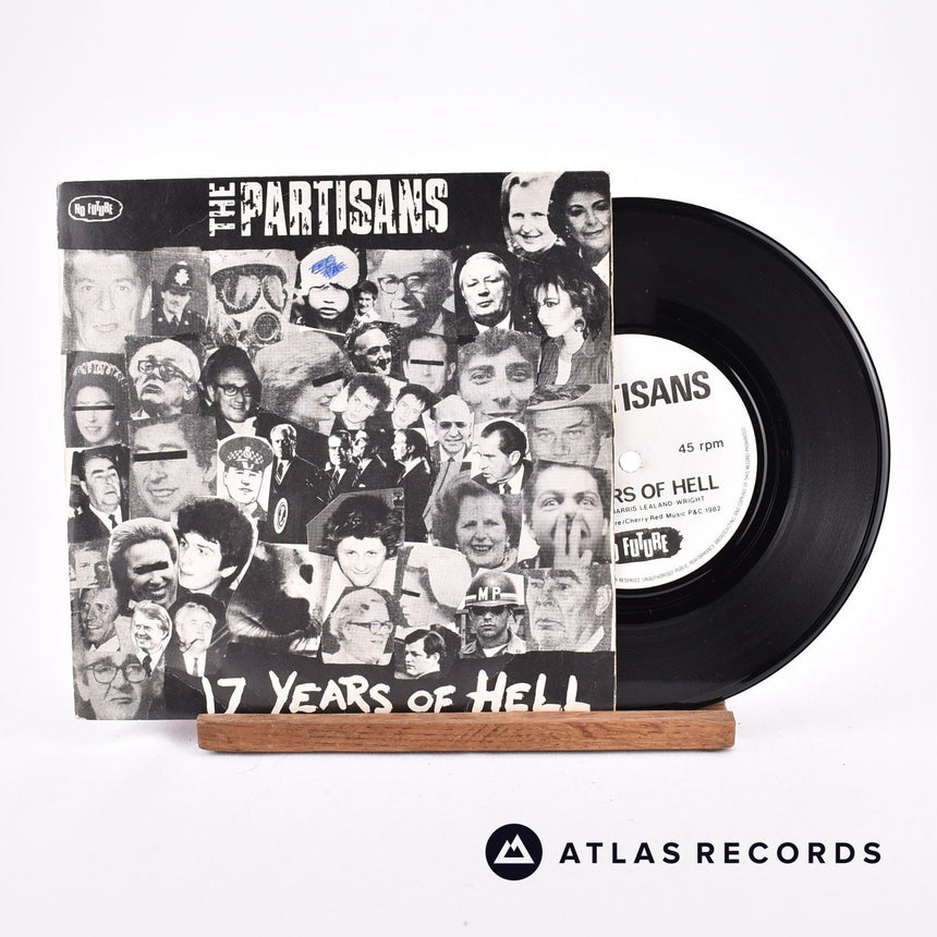 The Partisans 17 Years Of Hell 7" Vinyl Record - Front Cover & Record