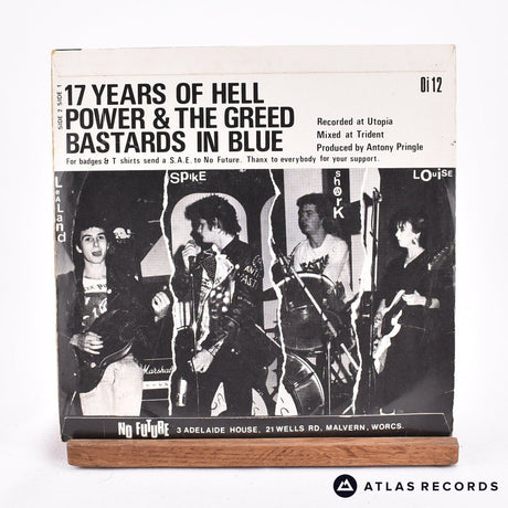The Partisans - 17 Years Of Hell - 7" EP Vinyl Record - VG/VG+