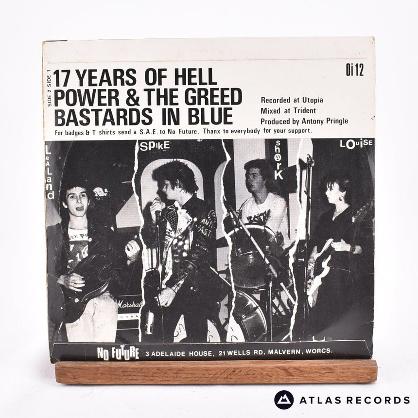 The Partisans - 17 Years Of Hell - 7" EP Vinyl Record - VG/VG+