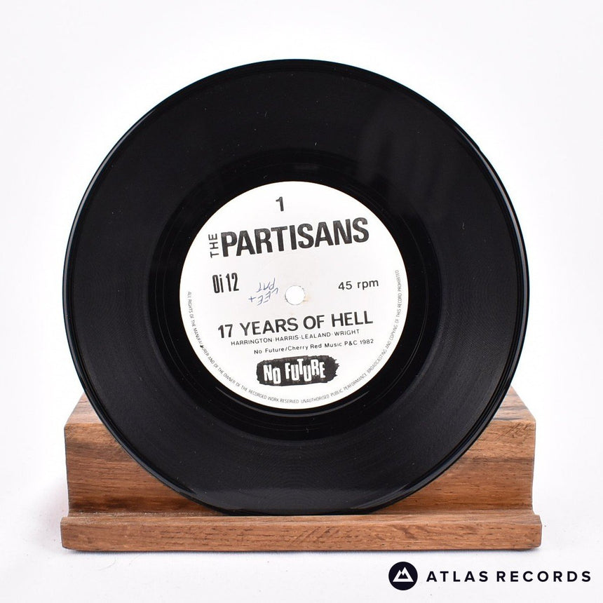 The Partisans - 17 Years Of Hell - 7" EP Vinyl Record - VG/VG+