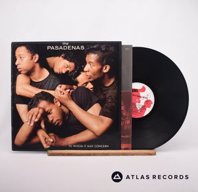 The Pasadenas To Whom It May Concern LP Vinyl Record - Front Cover & Record