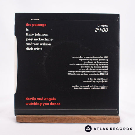 The Passage - Devils And Angels - 7" Vinyl Record - VG+/EX