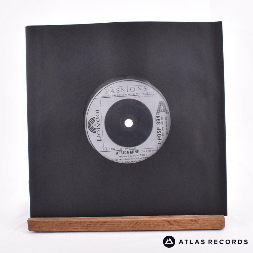 The Passions Africa Mine 7" Vinyl Record - In Sleeve