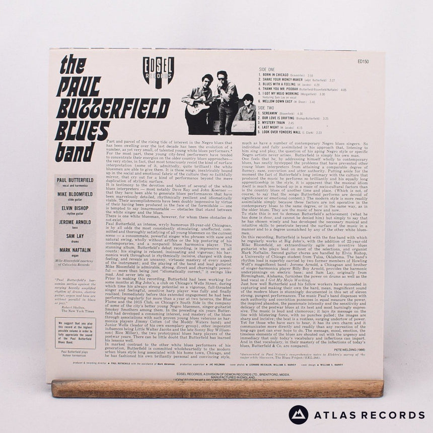 The Paul Butterfield Blues Band - The Paul Butterfield Blues Band - LP Vinyl