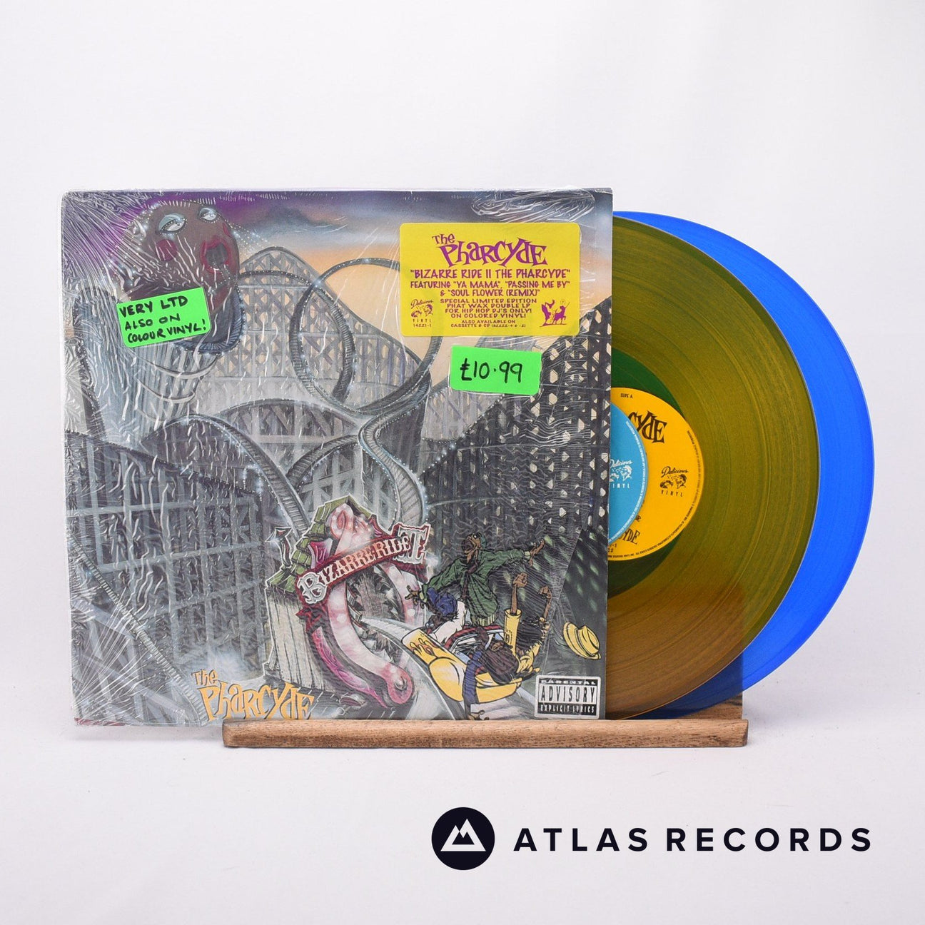 The Pharcyde Bizarre Ride II The Pharcyde 2 x LP Vinyl Record - Front Cover & Record