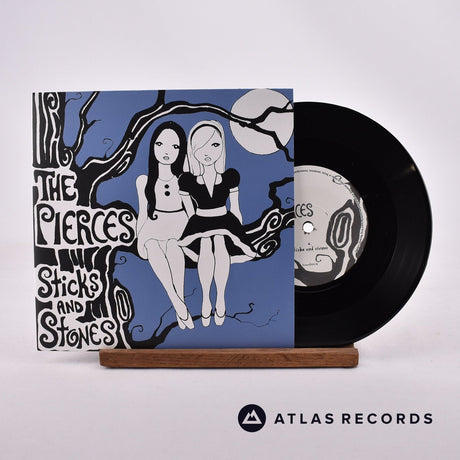 The Pierces Sticks And Stones 7" Vinyl Record - Front Cover & Record