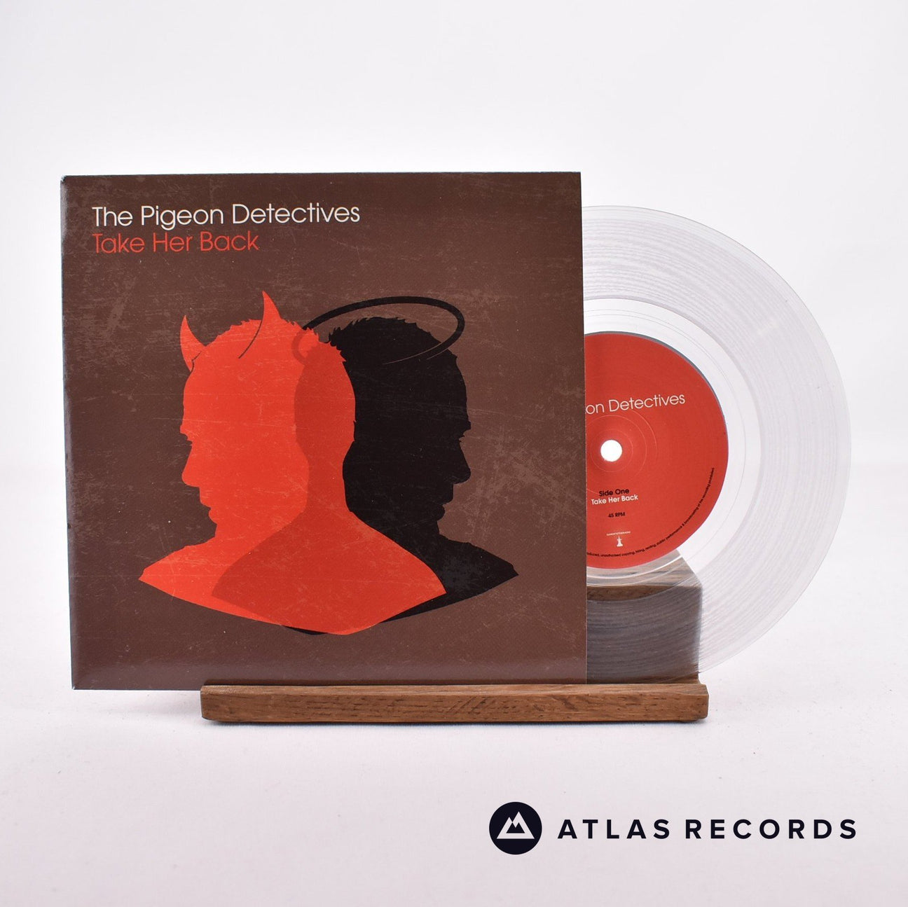 The Pigeon Detectives Take Her Back 7" Vinyl Record - Front Cover & Record