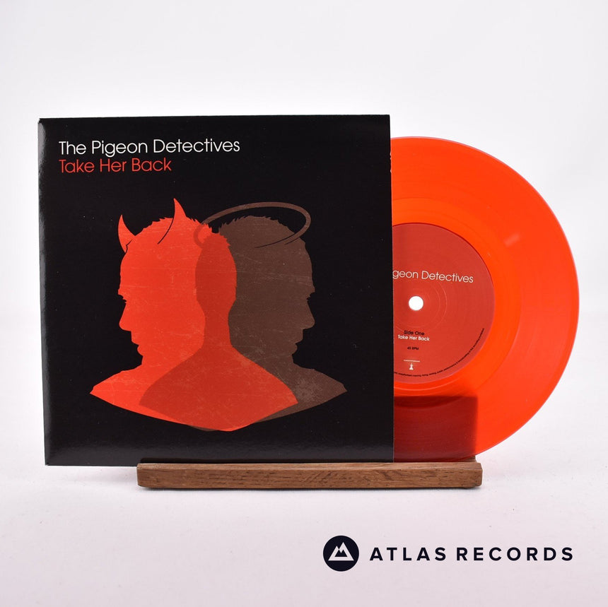 The Pigeon Detectives Take Her Back 7" Vinyl Record - Front Cover & Record