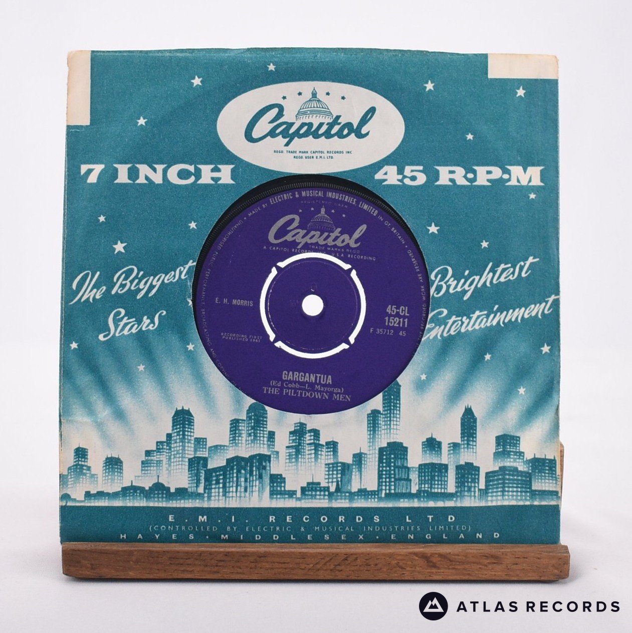 The Piltdown Men Gargantua 7" Vinyl Record - In Sleeve