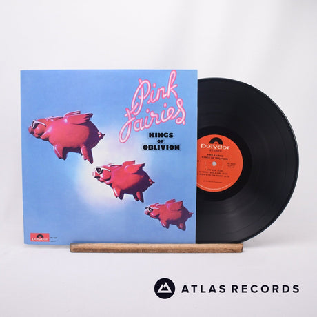 The Pink Fairies Kings Of Oblivion LP Vinyl Record - Front Cover & Record