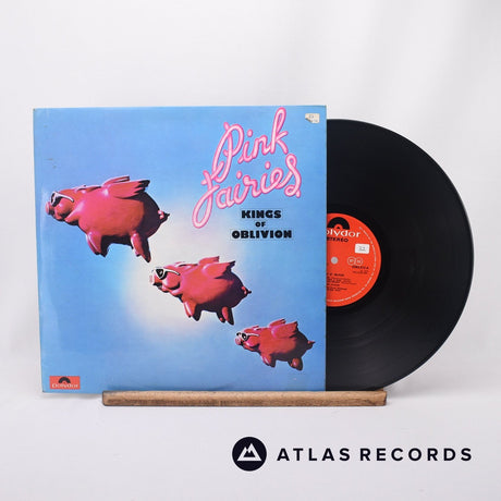 The Pink Fairies Kings Of Oblivion LP Vinyl Record - Front Cover & Record