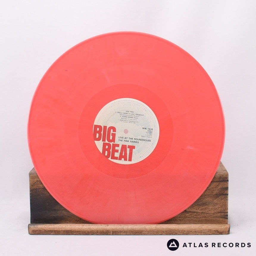 The Pink Fairies - Live At The Roundhouse 1975 - A B LP Vinyl Record - EX/EX