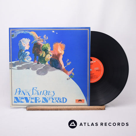 The Pink Fairies Never-Neverland LP Vinyl Record - Front Cover & Record