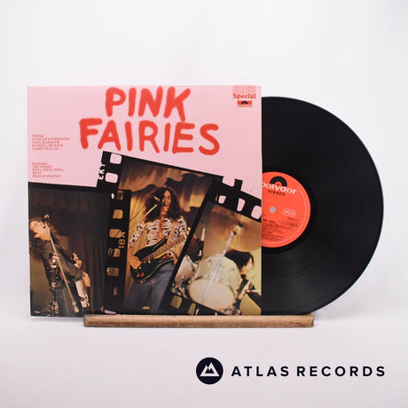 The Pink Fairies Pink Fairies LP Vinyl Record - Front Cover & Record