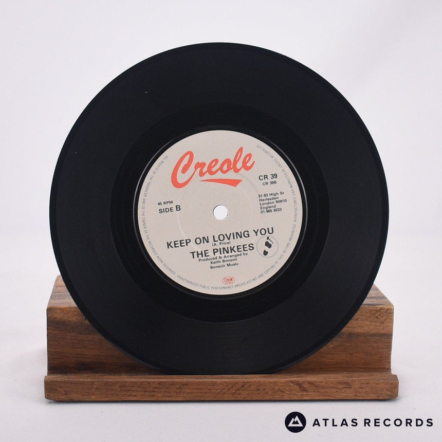 The Pinkees - Danger Games - 7" Vinyl Record - EX/VG+