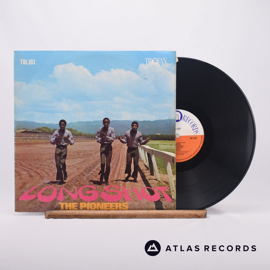 The Pioneers Long Shot LP Vinyl Record - Front Cover & Record