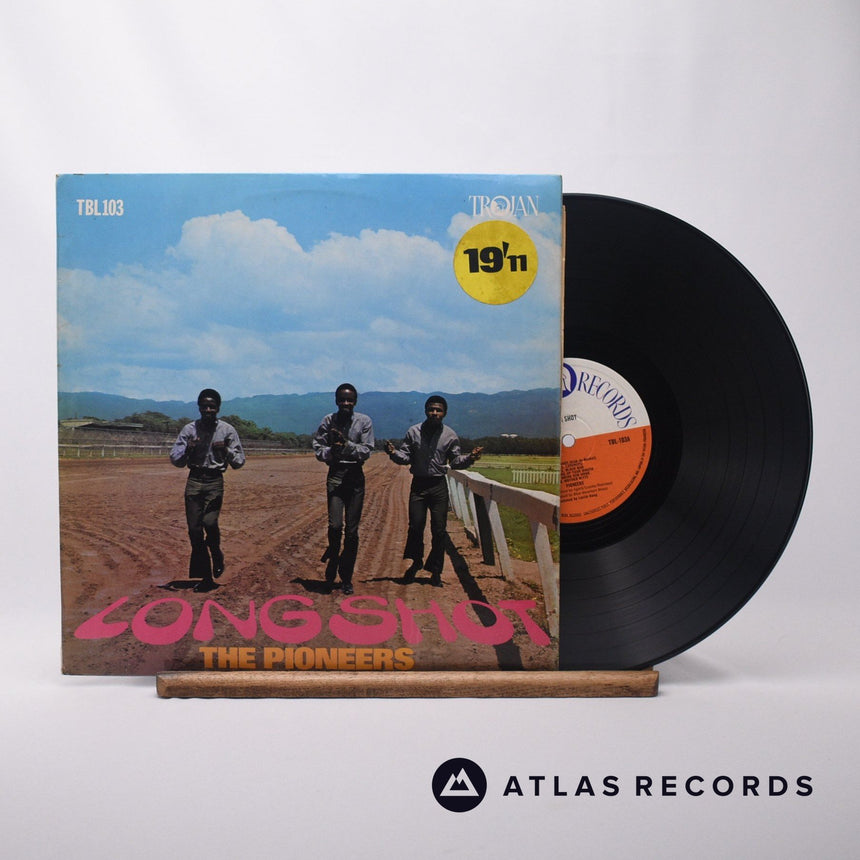 The Pioneers Long Shot LP Vinyl Record - Front Cover & Record