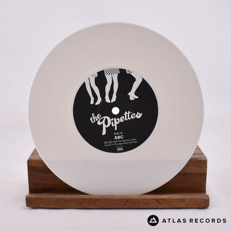 The Pipettes - ABC - White Limited Edition Sticker 7" Vinyl Record - NM/NM