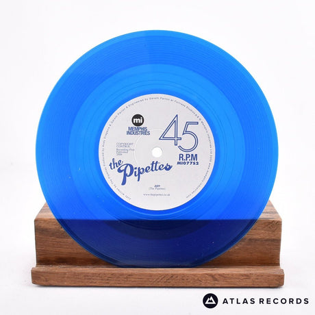 The Pipettes - Judy - Blue Transparent Die-Cut Sleeve 7" Vinyl Record - EX/NM