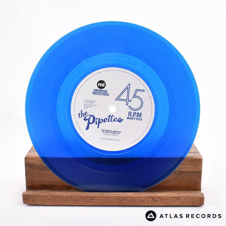 The Pipettes - Judy - Blue Transparent Die-Cut Sleeve 7" Vinyl Record - EX/NM