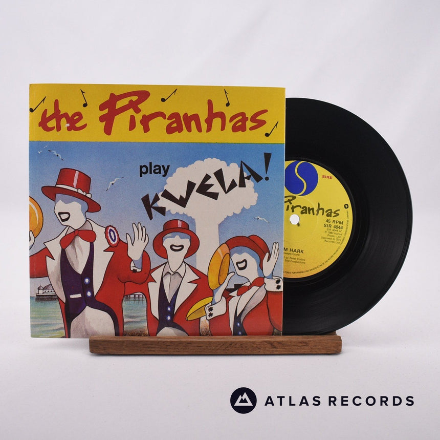 The Piranhas Play Kwela! 7" Vinyl Record - Front Cover & Record
