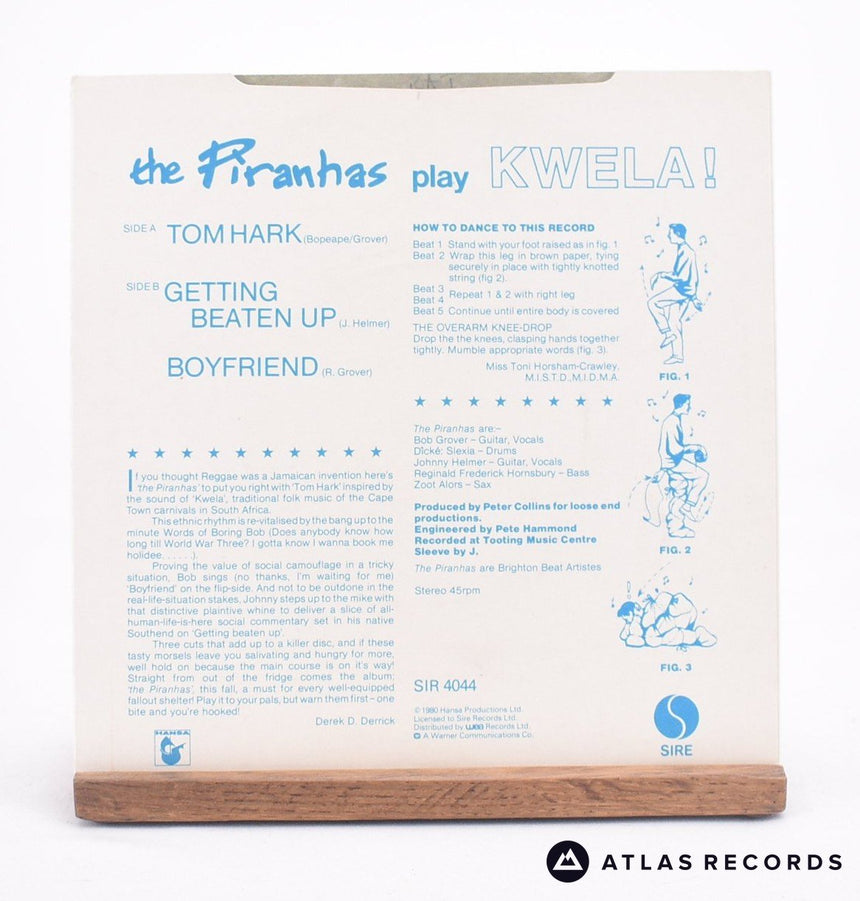 The Piranhas - Play Kwela! - 7" Vinyl Record - EX/NM