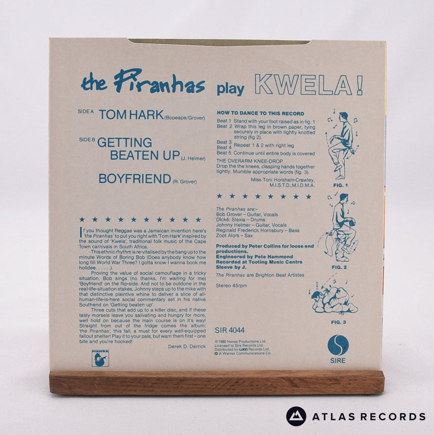 The Piranhas - Play Kwela! - 7" Vinyl Record - EX/EX