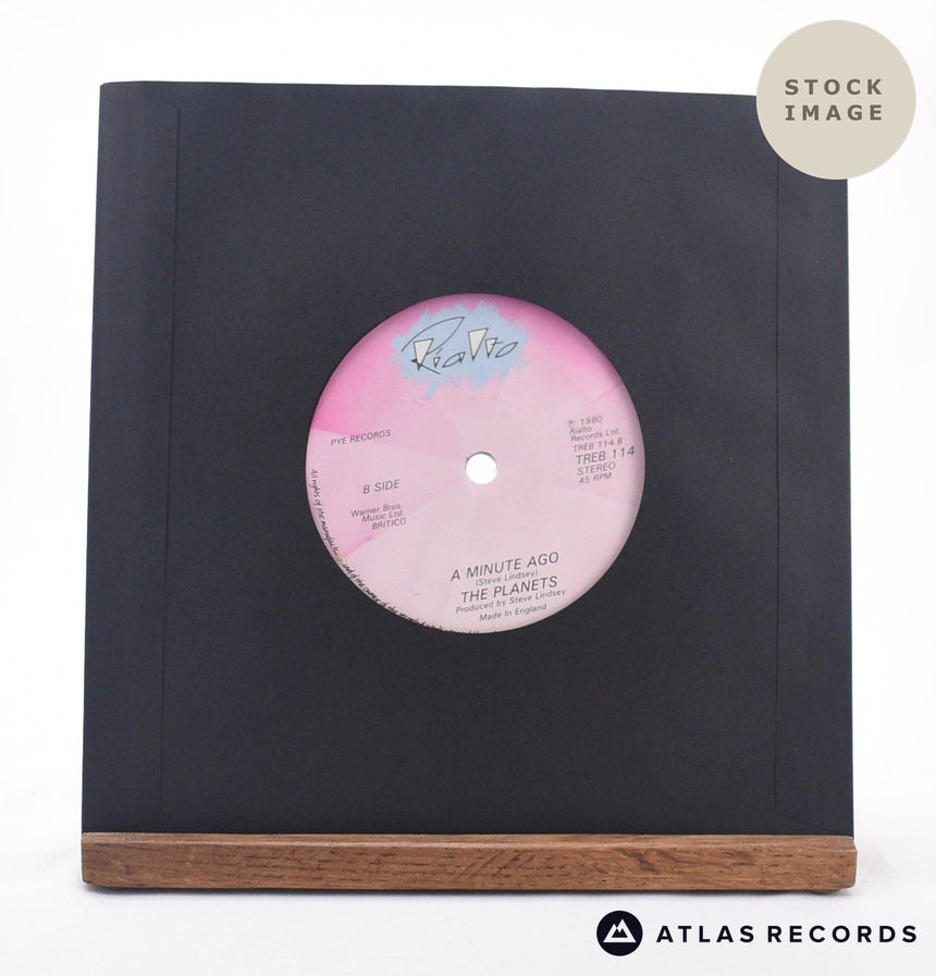 The Planets Break It To Me Gently 7" Vinyl Record - Reverse Of Sleeve