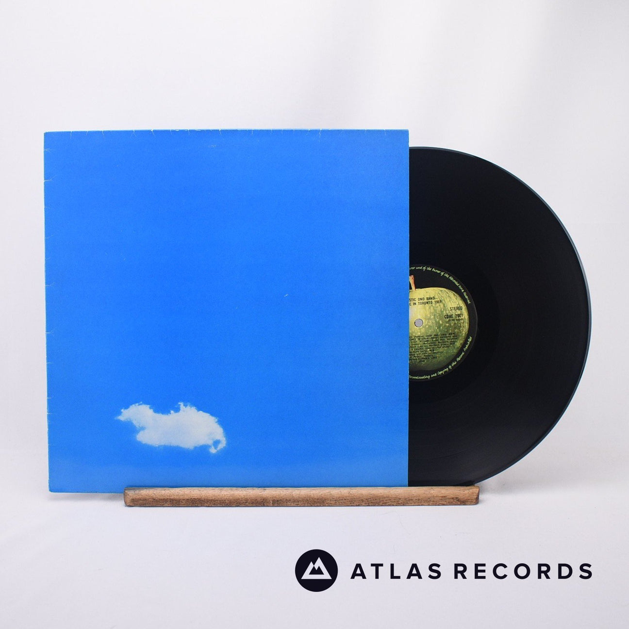 The Plastic Ono Band Live Peace In Toronto 1969 LP Vinyl Record - Front Cover & Record