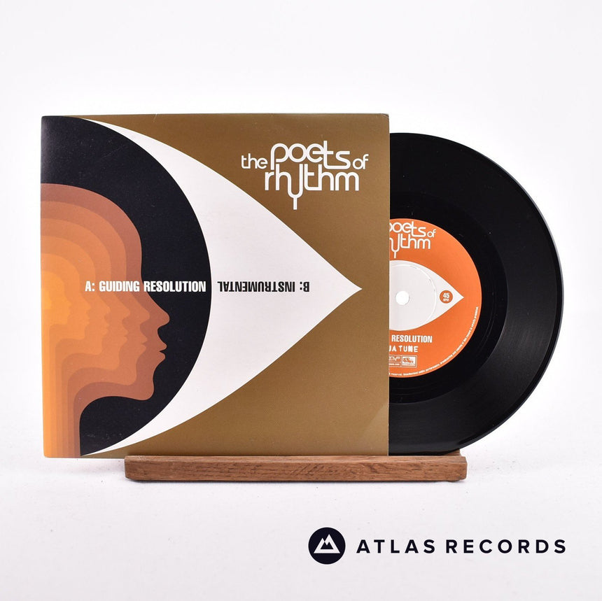 The Poets Of Rhythm Guiding Resolution 7" Vinyl Record - Front Cover & Record
